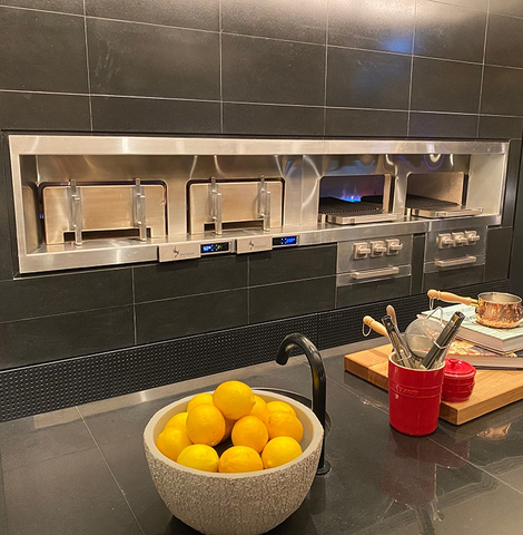 Custom Oven with Twin Grills