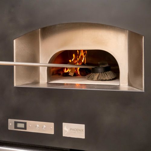 QUBE Wood fire with brush